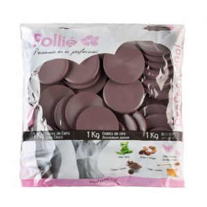Pollié 1 Kg discos cera Cacau