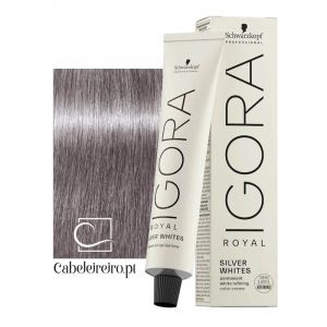 Schwarzkopf Igora Royal Silver Whites Cinza Lilás 60ml