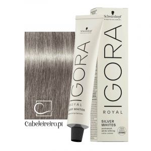 Schwarzkopf Igora Royal Silver Whites Cinza Platina 60ml