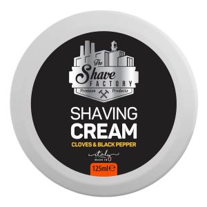 The Shave Factory shaving soap Cloves & Black Pepper 125ml