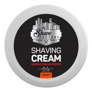 The Shave Factory shaving soap Ginseng & Black Pepper 125ml